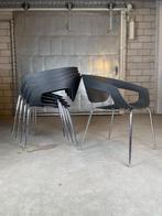5x Casamania VAD swivel chair by Luca Nichetto, Huis en Inrichting, Vijf, Zes of meer stoelen, Kunststof, Gebruikt, Zwart