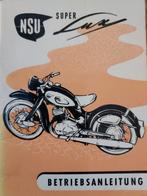 NSU Super Lux 175 1955, Motoren, Handleidingen en Instructieboekjes