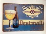 Westmalle Trappist bier Bord 30 bij 20. Metaal, Ophalen of Verzenden, Zo goed als nieuw