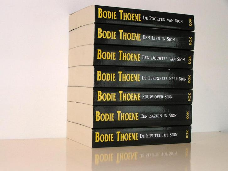 Bodie Thoene - De kronieken van Sion serie (herdruk), Boeken, Romans, Zo goed als nieuw, Ophalen of Verzenden