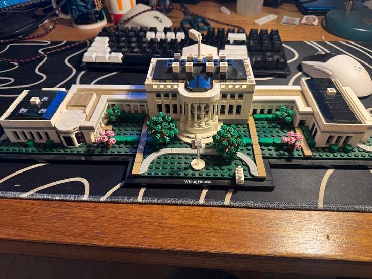 Lego Architecture Witte Huis - Complete Set!, Kinderen en Baby's, Speelgoed | Duplo en Lego, Zo goed als nieuw, Lego, Complete set