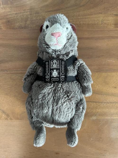 Kastopruiming verhuizing hamster / marmot ongeveer 20 cm, Kinderen en Baby's, Speelgoed | Knuffels en Pluche, Gebruikt, Overige typen