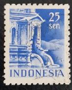 Indonesië 1949 - ZBL 24-38 - Tempels en woningen, Zuidoost-Azië, Ophalen of Verzenden, Gestempeld