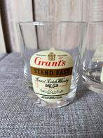 2 Grant's Whiskyglazen "Stand Fast", Ophalen of Verzenden, Gebruikt