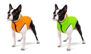 AiryVest Hondenjas Omkeerbaar XS30 Orange-Lime -50% OFF!!! beschikbaar voor biedingen