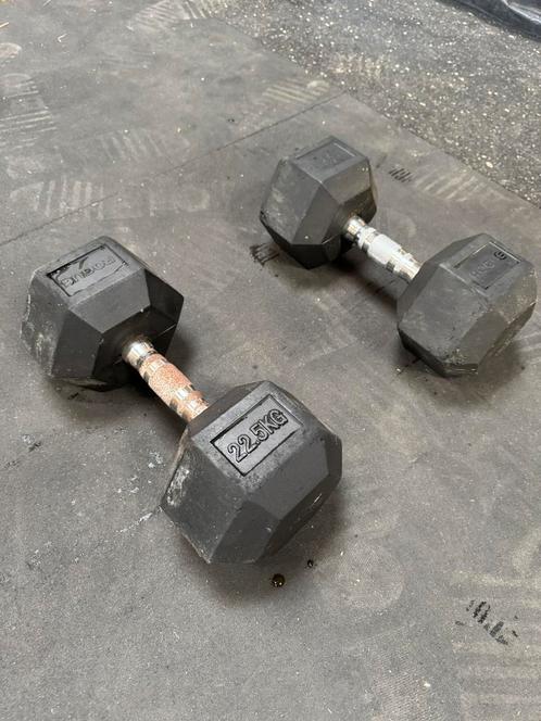 22,5kg Dumbell, Sport en Fitness, Fitnessmaterialen, Zo goed als nieuw, Dumbbell, Ophalen