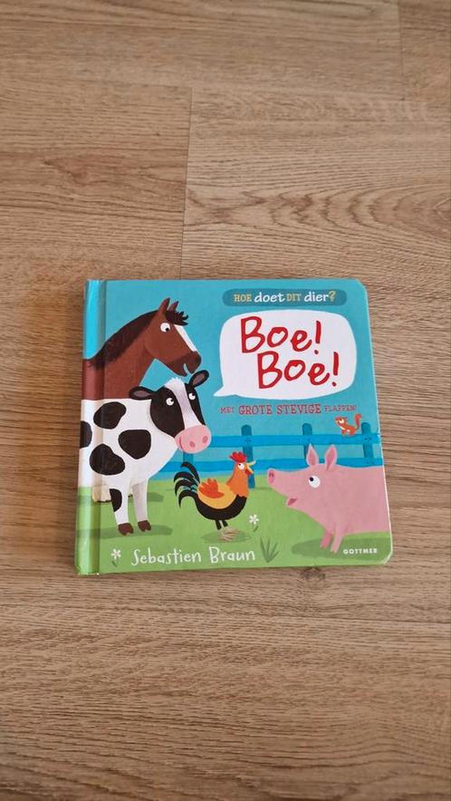 Seb Braun - Boe! Boe!, Boeken, Kinderboeken | Baby's en Peuters, Zo goed als nieuw, Ophalen