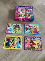 Disney Princess 4 in 1 puzzelbox, 10 tot 50 stukjes, 6 maanden tot 2 jaar, Zo goed als nieuw, Ophalen