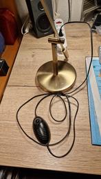 Messing bureau lamp (Zonder Minimumprijs), Ophalen, Zo goed als nieuw, Metaal, Minder dan 50 cm