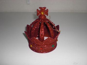 KERST - Rode KROON voor boom of kerststukje (Nieuw) beschikbaar voor biedingen