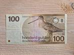 Bankbiljet snip 100 Nederlandse gulden 1977, Postzegels en Munten, Bankbiljetten | Nederland, Ophalen of Verzenden, 100 gulden