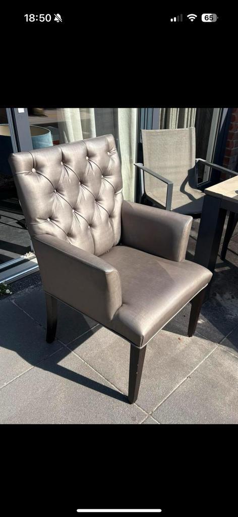 Mooie stoelen erik kuster style, Huis en Inrichting, Stoelen, Zo goed als nieuw, Grijs, Ophalen of Verzenden