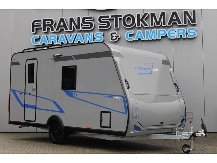 Caravelair Sport Line 410 Gratis pack Artic! Nieuw Frans Bed, Caravans en Kamperen, Caravans, Bedrijf, tot en met 3, 750 - 1000 kg