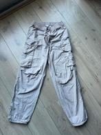 H&M Parachutebroek 158 beige, Broek, Gebruikt, H&M, Ophalen of Verzenden