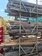 oude balken voor haardhout te gebruiken, Tuin en Terras, Haardhout, Minder dan 3 m³, Ophalen, Overige houtsoorten, Blokken