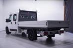 Fiat Ducato 2.2 Mjet 140 pk Dubbel Cabine 7p Black&White Edi, Auto's, Bestelauto's, Stof, Gebruikt, 4 cilinders, Wit