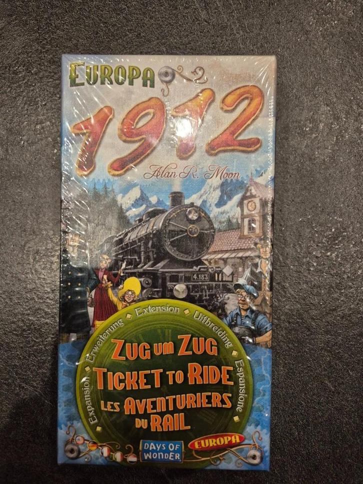 Days of Wonder - Ticket to Ride Europa 1912, Hobby en Vrije tijd, Gezelschapsspellen | Bordspellen, Nieuw, Ophalen of Verzenden