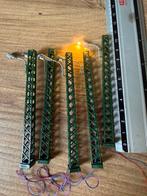 Lantaarnpalen | H0 spoor | 5 stk | 10,5 cm, Hobby en Vrije tijd, Modeltreinen | H0, Overige merken, Gelijkstroom, Overige typen