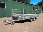 Hapert plateauwagen Azure aanhanger 400 x 200 cm nieuwstaat!, Ophalen, Zo goed als nieuw