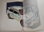 Zeldzame sponsor folder toerwagens, Ford Sierra, 1987, Ophalen of Verzenden, Zo goed als nieuw, Overige merken