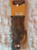 Nieuw! 100% human hair extentions donkerblond, Verzenden, Nieuw, Pruik of Haarverlenging