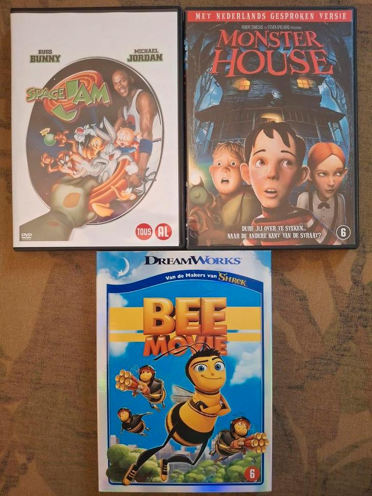 9 kinderfilms op DVD, Cd's en Dvd's, Dvd's | Kinderen en Jeugd, Gebruikt, Film, Avontuur, Alle leeftijden, Ophalen of Verzenden