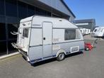 Kip Kompakt 37 EK Langslaper + WC Lichtgewicht 680KG !!, Caravans en Kamperen, Caravans, Standaardzit, Kip, Tot en met 2, Bedrijf