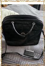 Claudio Fericci🌺Zwarte leren Croco Tas🎀In hele mooie staat, Sieraden, Tassen en Uiterlijk, Tassen | Damestassen, Ophalen, Gebruikt