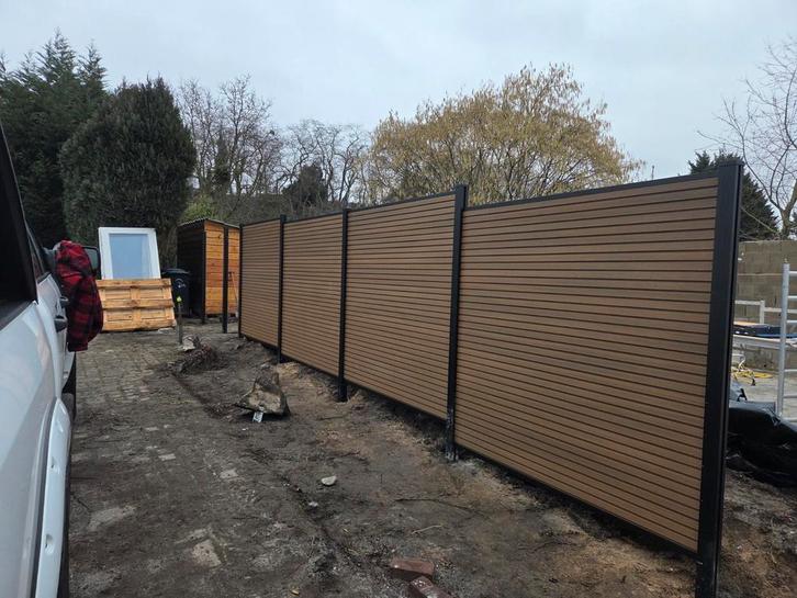 Zuidhek, Tuin en Terras, Tuinhekken en Hekwerk, Zo goed als nieuw, IJzer, Ophalen of Verzenden