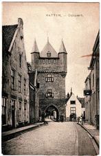 Hattem (gld) dijkpoort, met treinstempel zwolle - apeldoorn, Verzenden, Voor 1920, Gelopen, Gelderland