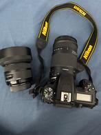 Nikon D7500 + Tamron 18-400mm + Sigma 30mm, Audio, Tv en Foto, Fotocamera's Digitaal, Gebruikt, Spiegelreflex, Ophalen of Verzenden