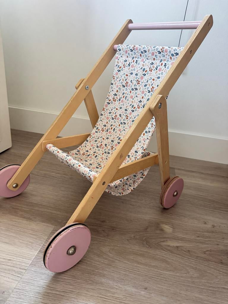 Little Dutch Poppenbuggy - Mooie staat!, Kinderen en Baby's, Speelgoed | Poppen, Ophalen, Zo goed als nieuw, Babypop