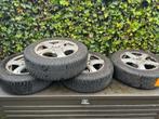 Michelin Winterbanden 185x65x15 met Peugeot Velgen, 15 inch, Banden en Velgen, Personenwagen, 185 mm