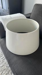 Witte hanglampen metaal 2 stuks ikea, Huis en Inrichting, Lampen | Hanglampen, Ophalen, Zo goed als nieuw, Metaal, Minder dan 50 cm