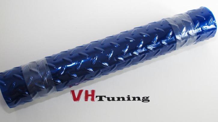R. EVOLUTION universeel rubber traanplaat blauw 120x55CM, Auto diversen, Tuning en Styling, Ophalen of Verzenden