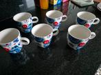 DE Cappuccino Mokken - Delfts Blauw Design, Ophalen of Verzenden