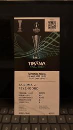 Conference League finale AS Roma- Feyenoord ongebruikt!, Ophalen of Verzenden, Nieuw, Feyenoord, Overige typen