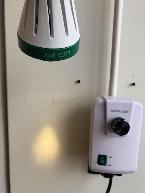 Medische onderzoekslamp slangehals LED 9 watt, Diversen, Verpleegmiddelen, Nieuw, Ophalen of Verzenden