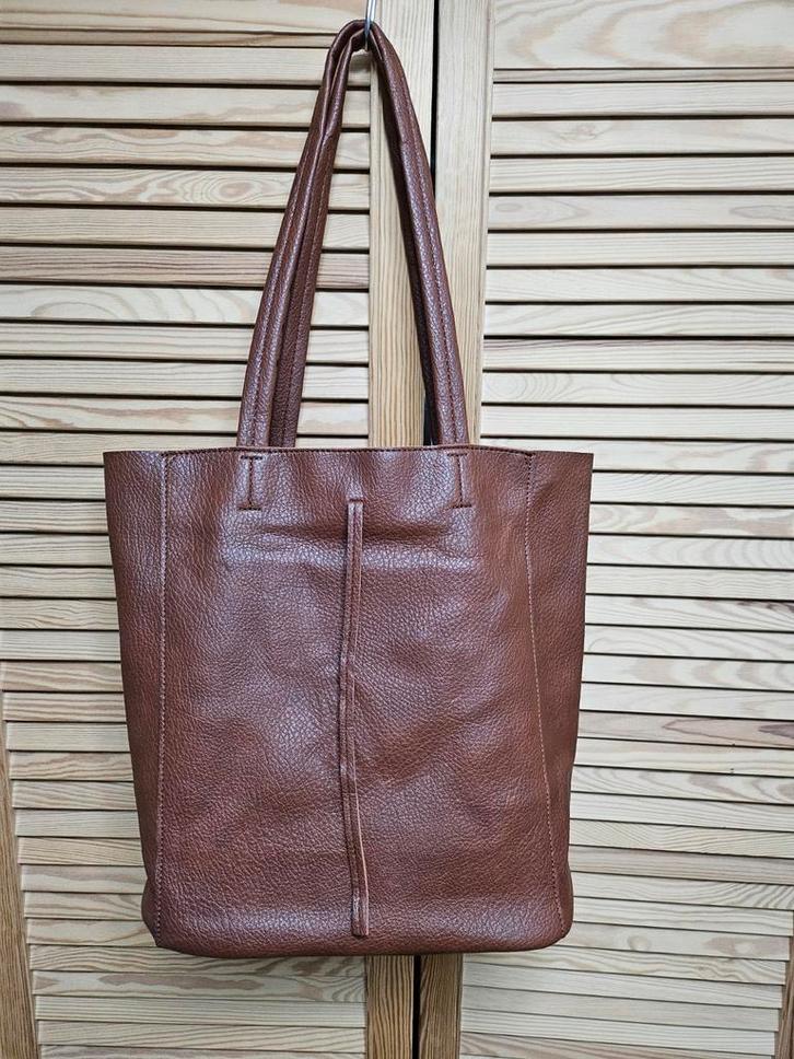 Nieuwe camel shopper + schoudertasje / crossbodybag, Sieraden, Tassen en Uiterlijk, Tassen | Damestassen, Nieuw, Shopper, Bruin