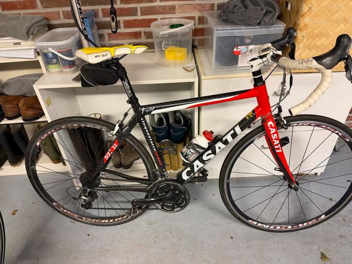 Casati Racefiets - Bieden!, Fietsen en Brommers, Fietsen | Racefietsen, Gebruikt, Heren, Overige merken, Meer dan 20 versnellingen