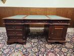 Klassiek Engels Chesterfield Bureau Partnerdesk, Ophalen