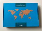 Wereldkaart van Kurk met push pins, Ophalen of Verzenden, Zo goed als nieuw