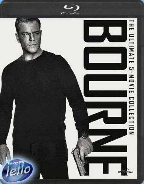 Blu-ray: Jason Bourne Ultimate 5-Movie Collection (2002-16)N, Cd's en Dvd's, Blu-ray, Nieuw in verpakking, Actie, Ophalen of Verzenden