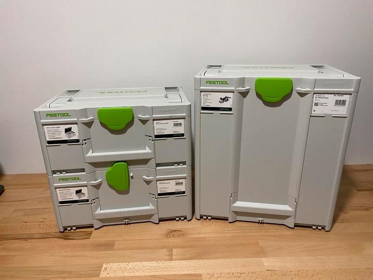Nieuwe Festool Domino XL 700 DF, 2 Systainers met Domino’s, Doe-het-zelf en Verbouw, Gereedschap | Freesmachines, Nieuw, Elektrisch