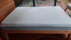 Volledig HOUTEN BED 140x200 incl duur en goed matras, Huis en Inrichting, Tweepersoons, Zo goed als nieuw, Hout, 140 cm