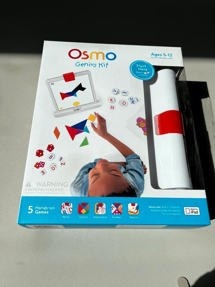 Osmo genius kit, Kinderen en Baby's, Speelgoed | Educatief en Creatief, Zo goed als nieuw, Elektronica, Puzzelen, Taal en Lezen