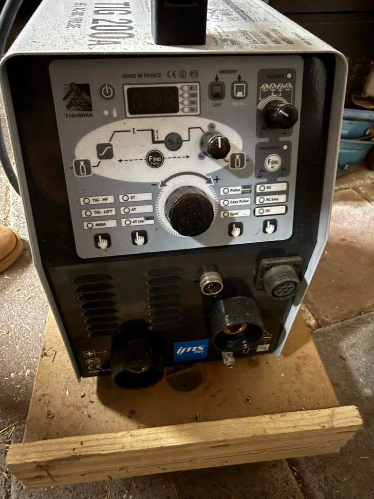 MS Pro TIG 200A – Compact, Krachtig en Betrouwbaar, Ophalen of Verzenden, 150 tot 250 ampère, Tig