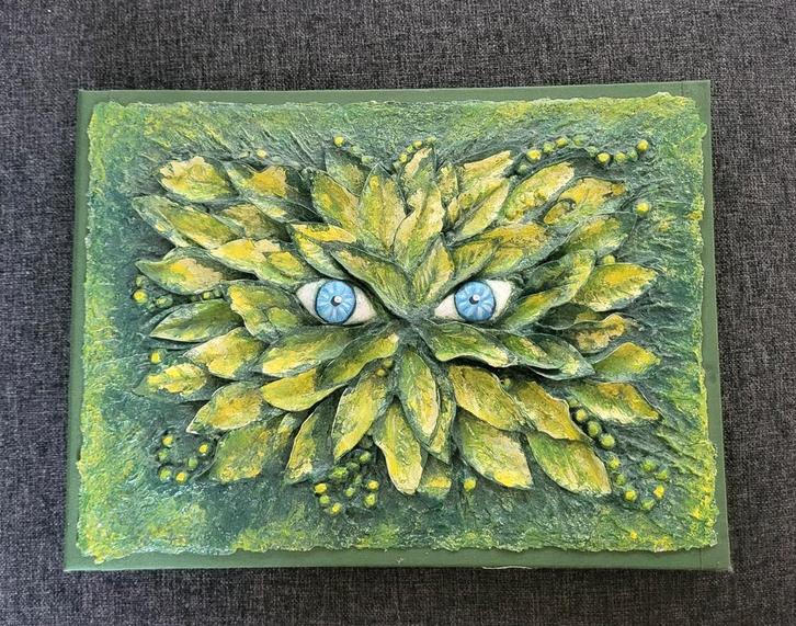 Het heggenmonster met kunst kaft, Antiek en Kunst, Kunst | Overige Kunst, Ophalen of Verzenden