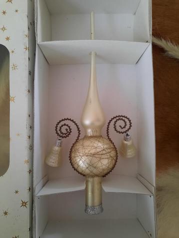 Antieke kerstpiek met klokken  beschikbaar voor biedingen