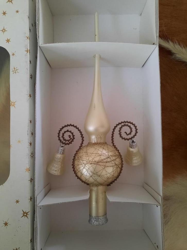 Antieke kerstpiek met klokken, Diversen, Kerst, Zo goed als nieuw, Ophalen
